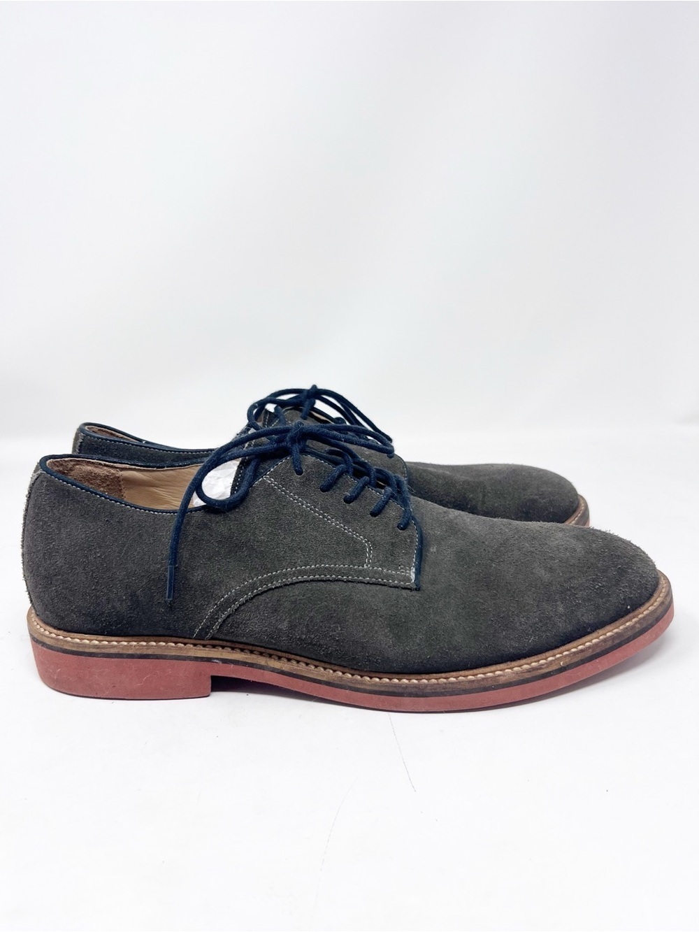 1901 NORDSTROM HOUSE LABEL BROWN GRAY SUEDE LACE UP OXFORD SHOES MENS 10.5